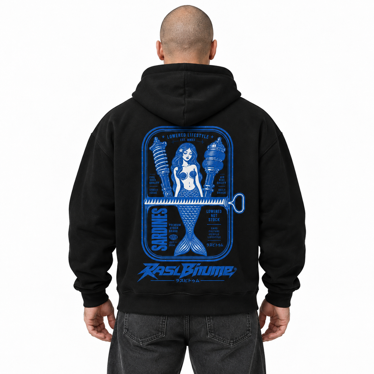 Kapuzenpullover Sardine Club Rasl’Bitume