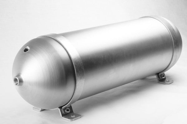Nahtloser Tank 3 Gallonen gebürstetes Aluminium – Air Ride Tank 11,5L
