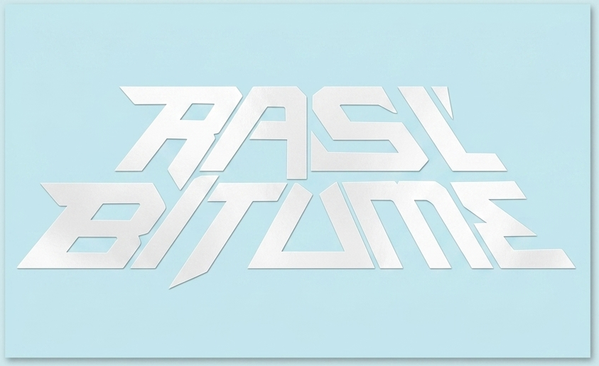 Sticker Crew Rasl'Bitume, Vinyle Premium 500x150mm
