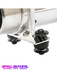 Compresseur à Piston STREETEC comp1 EVO Chromé – 12V, 200 PSI, avec Kit Anti-Vibration Rasl'Bitume