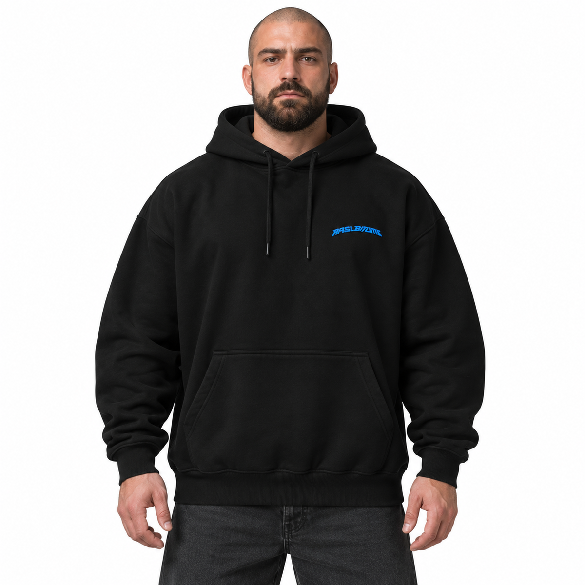 Oversized Wheel Toxic Lab 002 Rasl’Bitume Hoodie – view 2