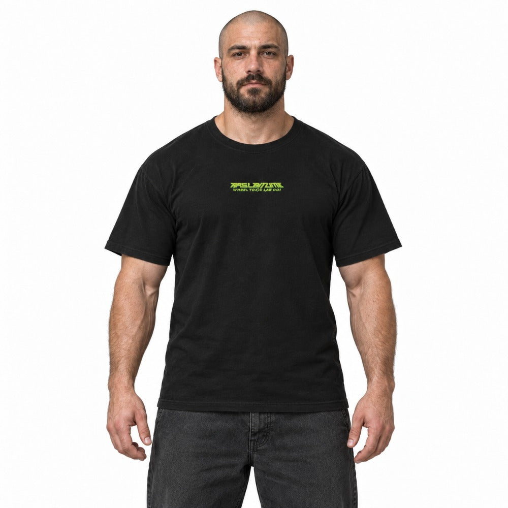 Koszulka Wheel Toxic Lab 001 Rasl’Bitume unisex