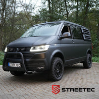 STREETEC Offroad & Camping — Kit Suspension Pneumatique pour Volkswagen Transporter T5 / T6 / T6.1 — Offroad & Camping (2003-2024) homologué TÜV