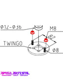 Rasl’Bitume – Kit Airmext Renault Twingo 1 (1993-2007) | Suspension Pneumatique - Rasl'Bitume
