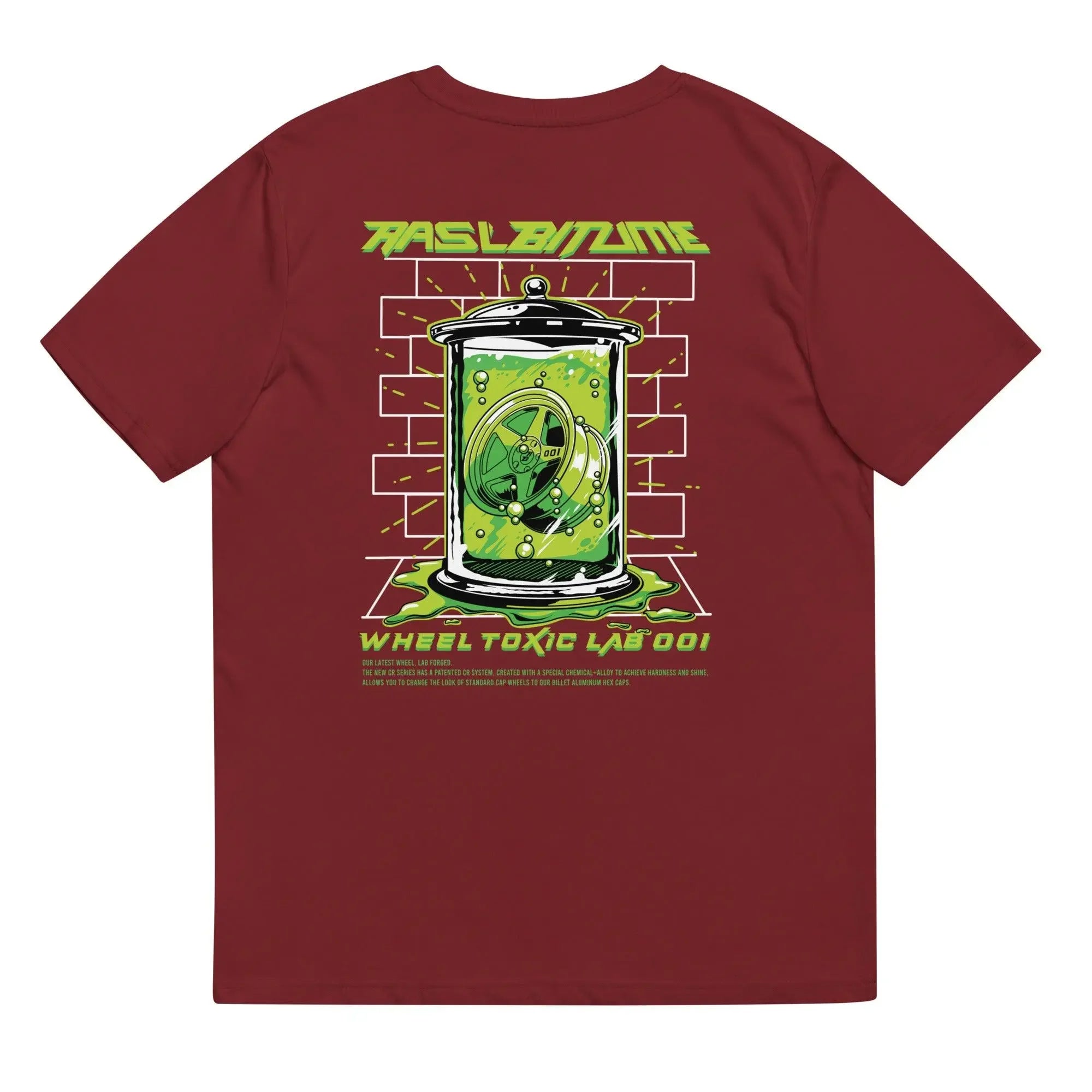 T-shirt wheel’s toxic lab Rasl'Bitume