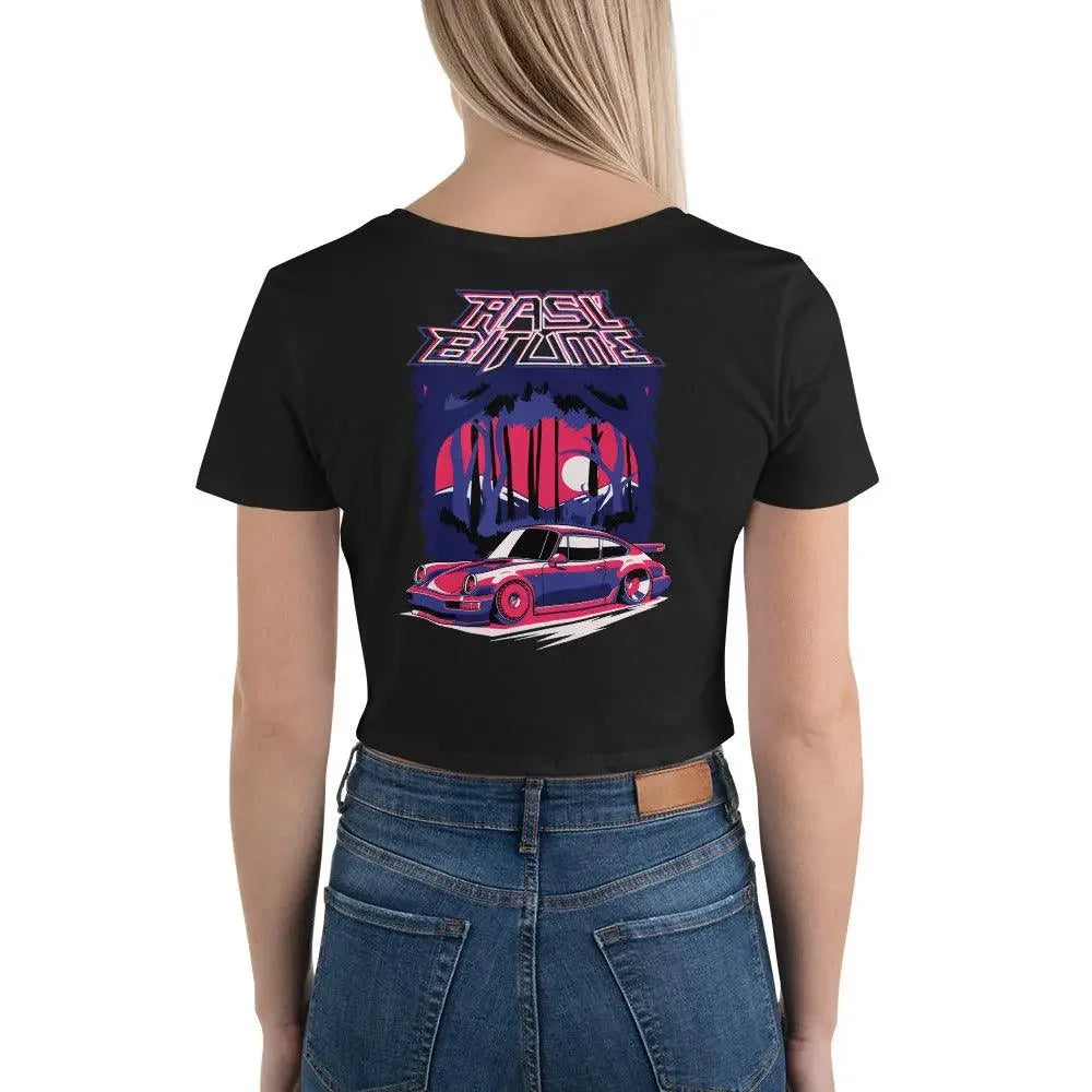 T-shirt Crop-Top on the ground Rasl'Bitume