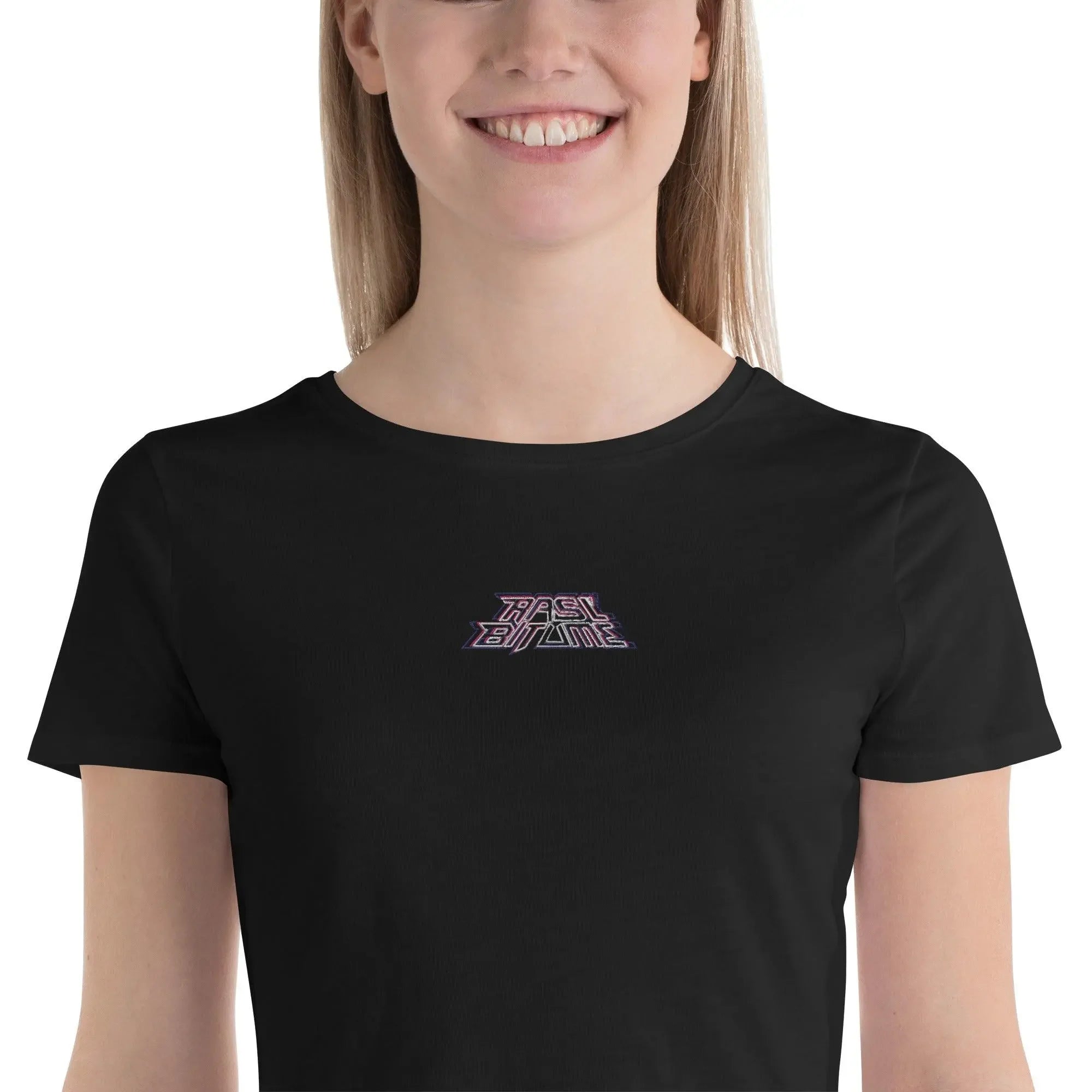 T-shirt Crop-Top on the ground Rasl'Bitume