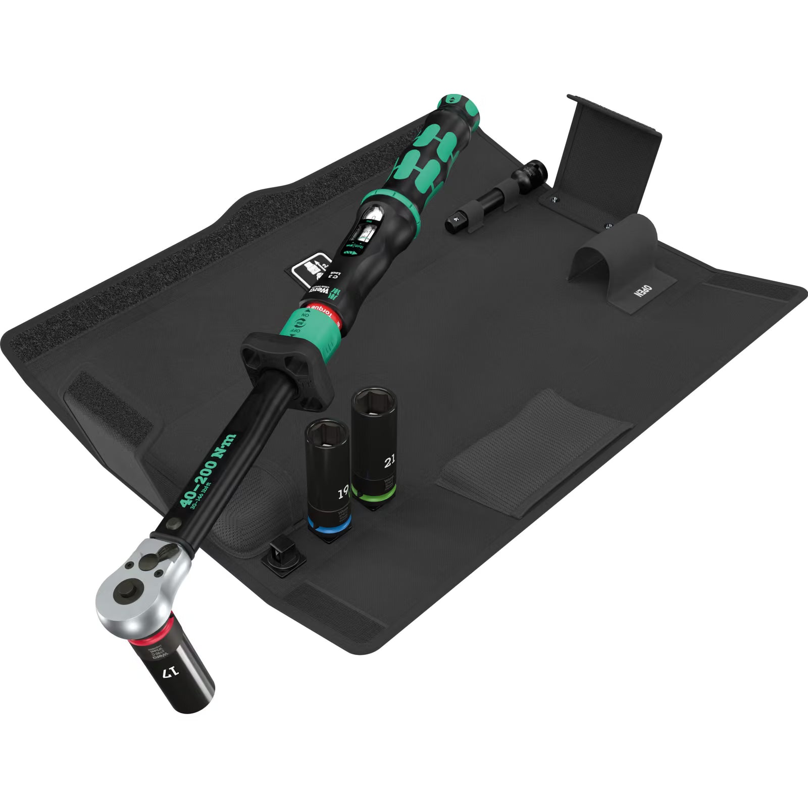 Pochette Wera Click-Torque Lock C 3 Set 1 - Jeu d’Outils pour Changement de Roue
