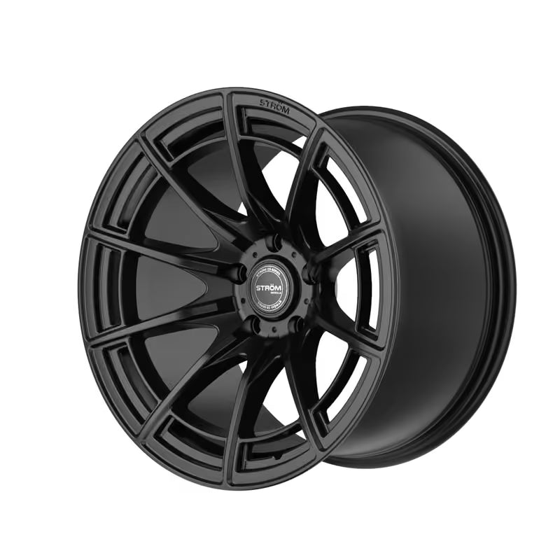 Ström DS-F55 18x10.5 5x114.3 ET10, Noir Satiné