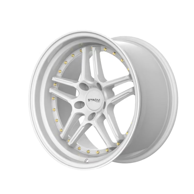 Ström DS-05 18x9.5" 5x114.3 ET15, Blanc