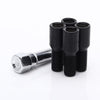 Black ATB1 Locking Wheel Bolts M12x1.25 (set of 4)