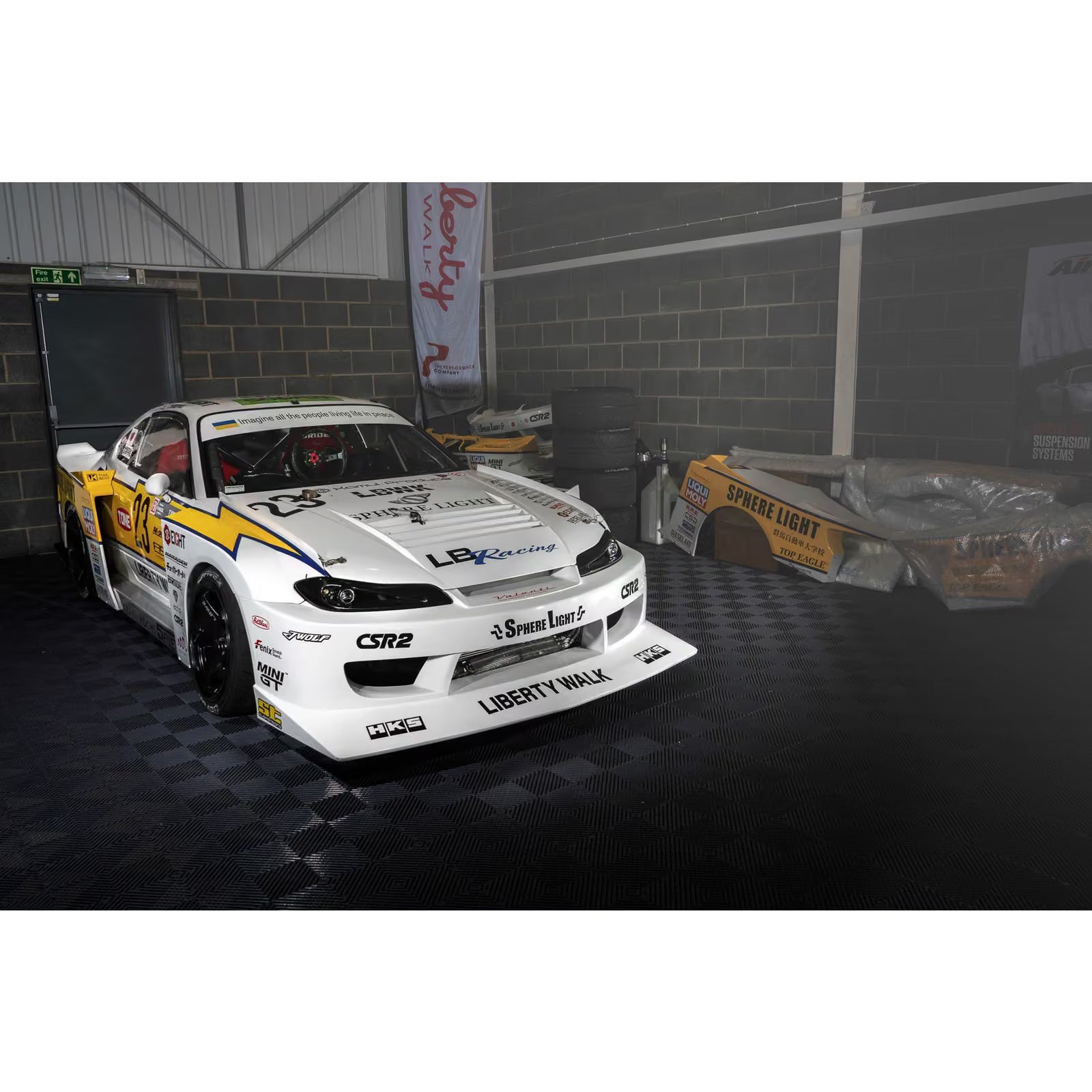 Kit Carrosserie Liberty Walk LB Super Silhouette pour Nissan Silvia S15