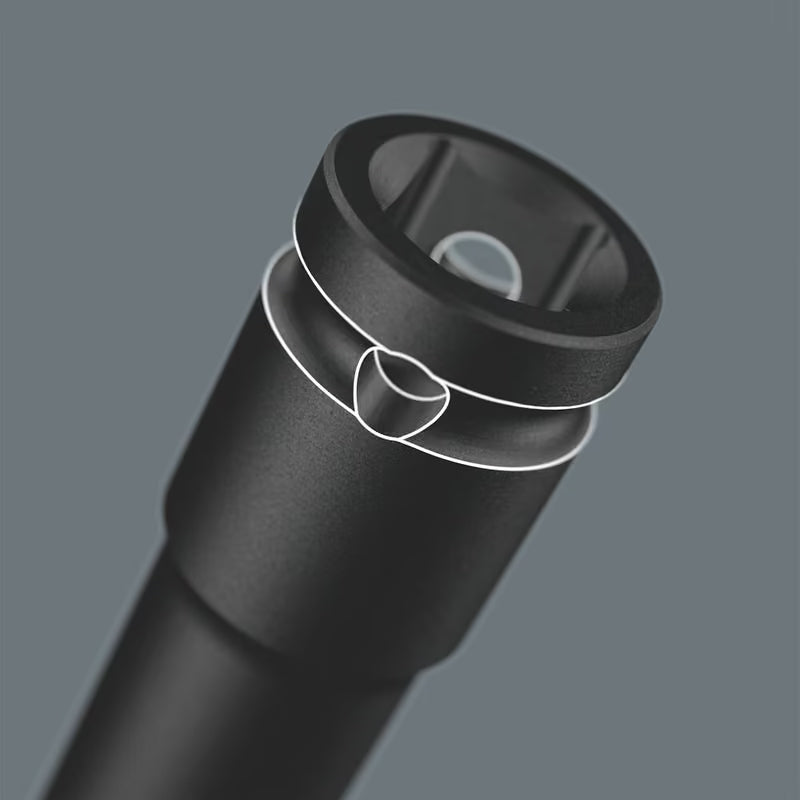 Douille à Choc 1/2" Wera Impaktor Deep 8790 C - 17 x 83 mm