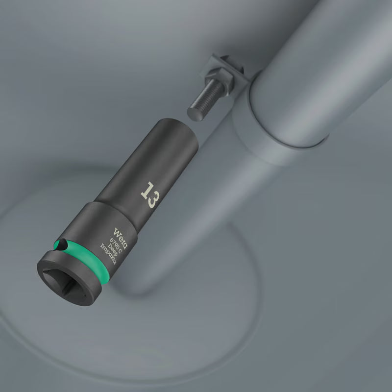 Douille à Choc 1/2" Wera Impaktor Deep 8790 C - 21 x 83 mm