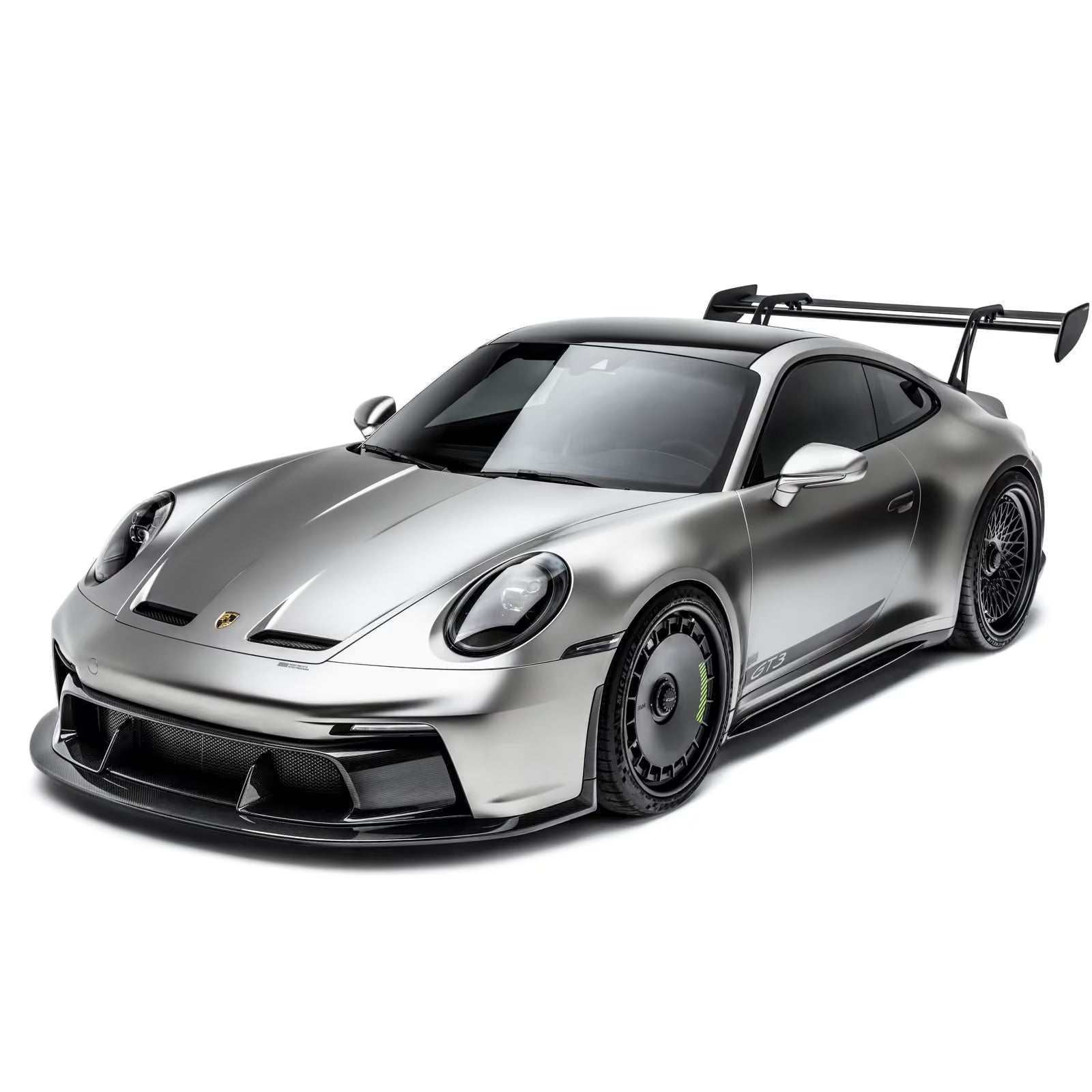 Aileron Adro AT-P "Swan Neck" en Carbone pour Porsche 992 GT3