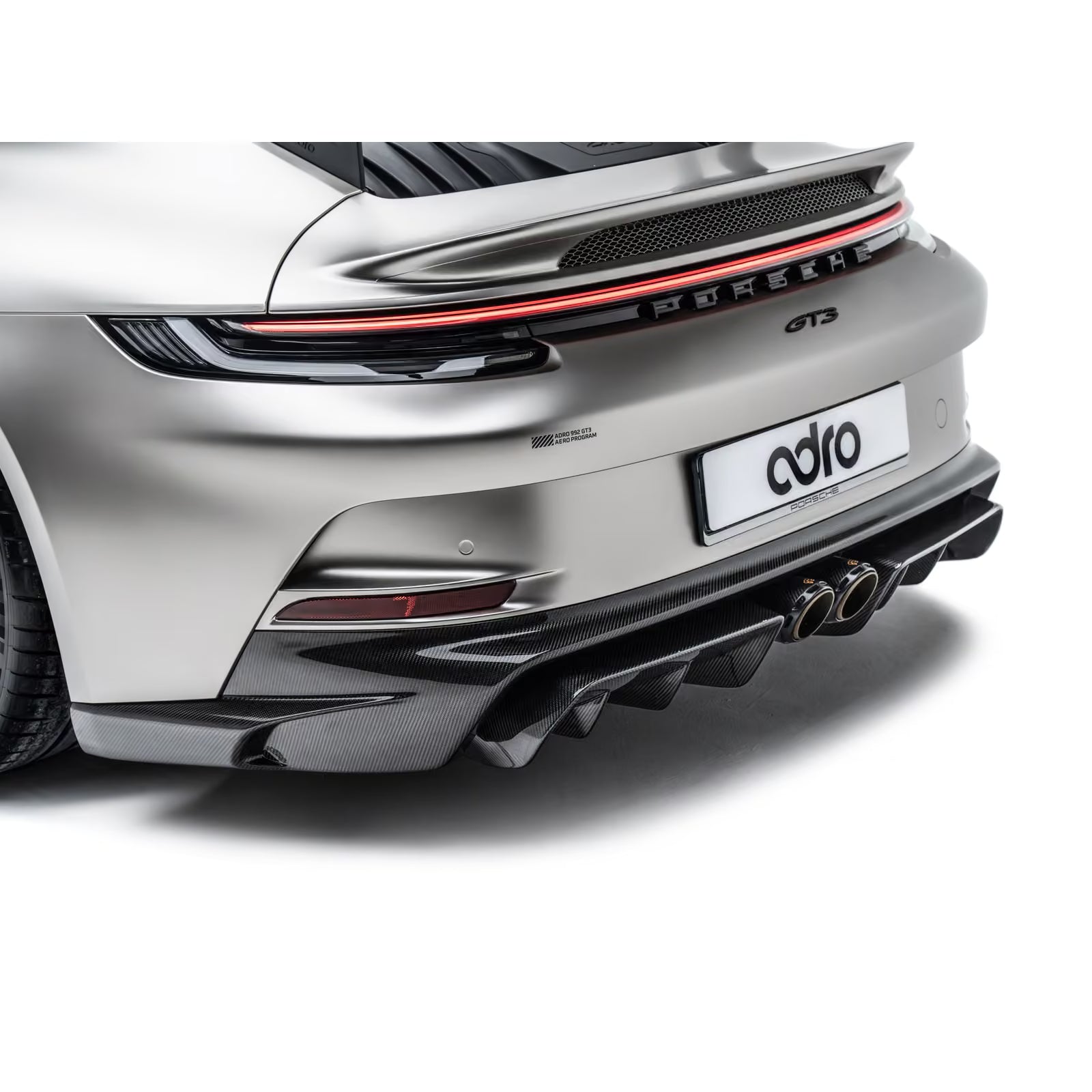 Diffuseur Arrière Adro pour Porsche 992 GT3
