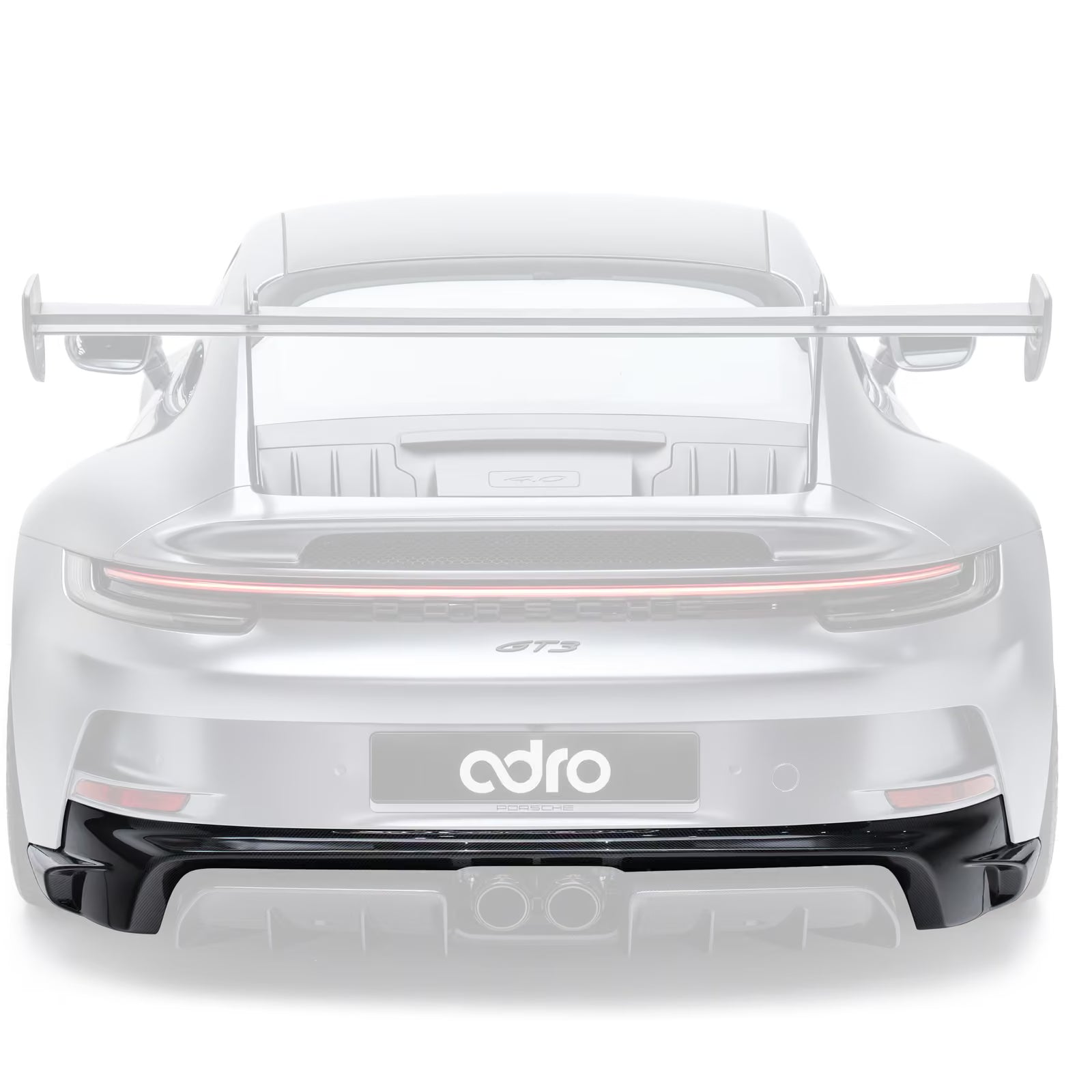 Lame de Pare-Choc Arrière Adro pour Porsche 992 GT3
