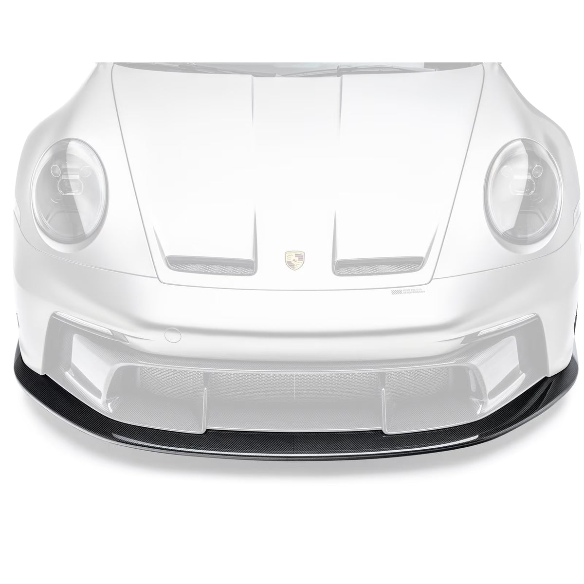 Faldón delantero Adro para parachoques de Porsche 992 GT3