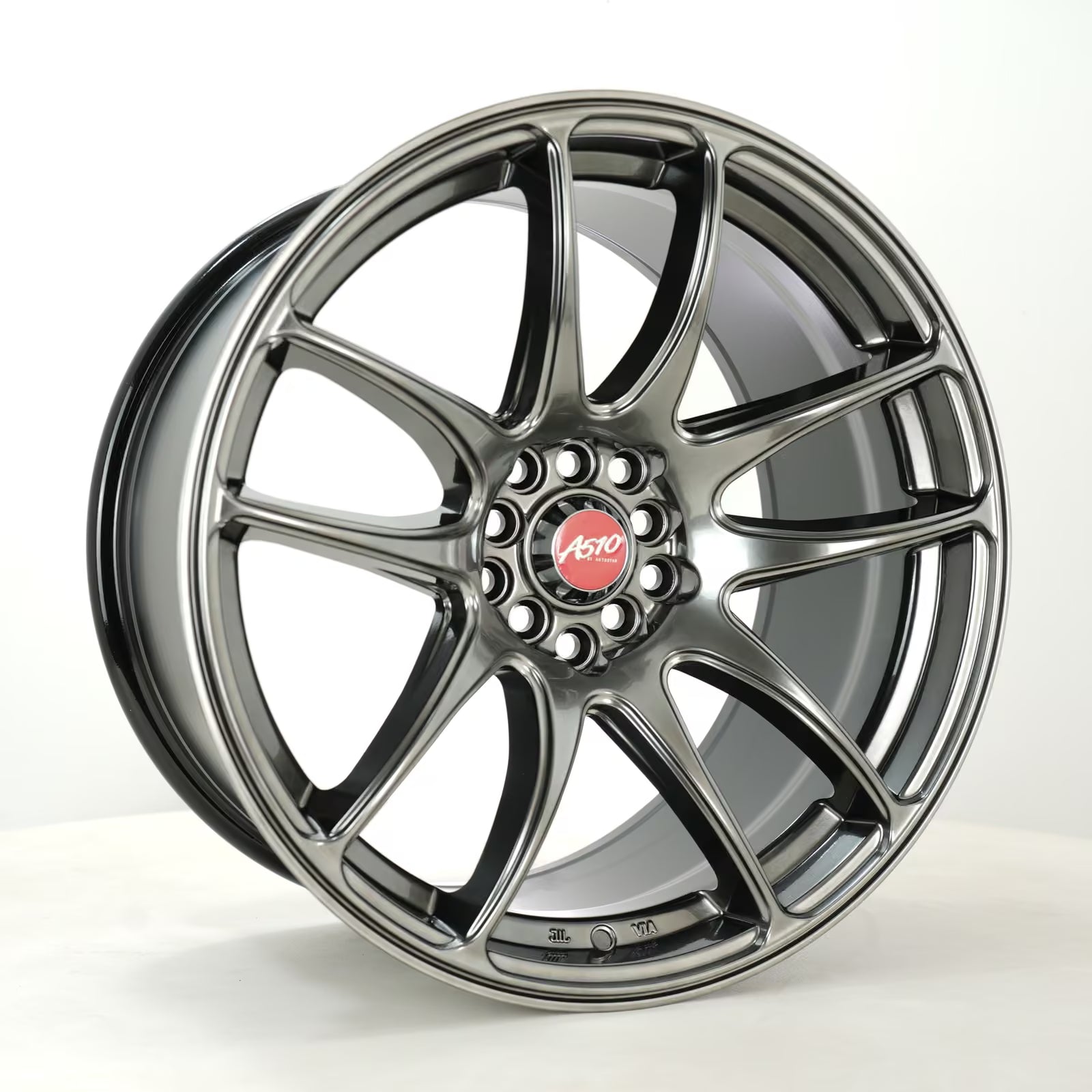Autostar A510 18x9.5" 5x114.3 ET22, Hyper Black