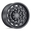 Black Rhino Arsenal 17X9.5 8x170 ET-18, Noir Texturé