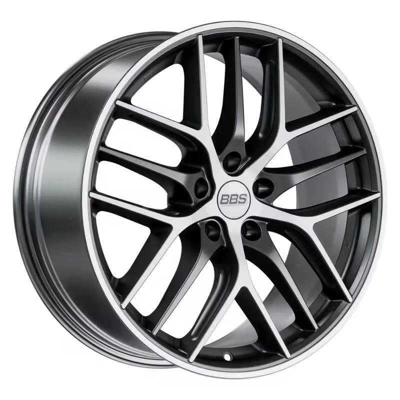 BBS CC-R 20x10.5" 5x112 ET24, Gris Anthracite / Poli (CC0501)