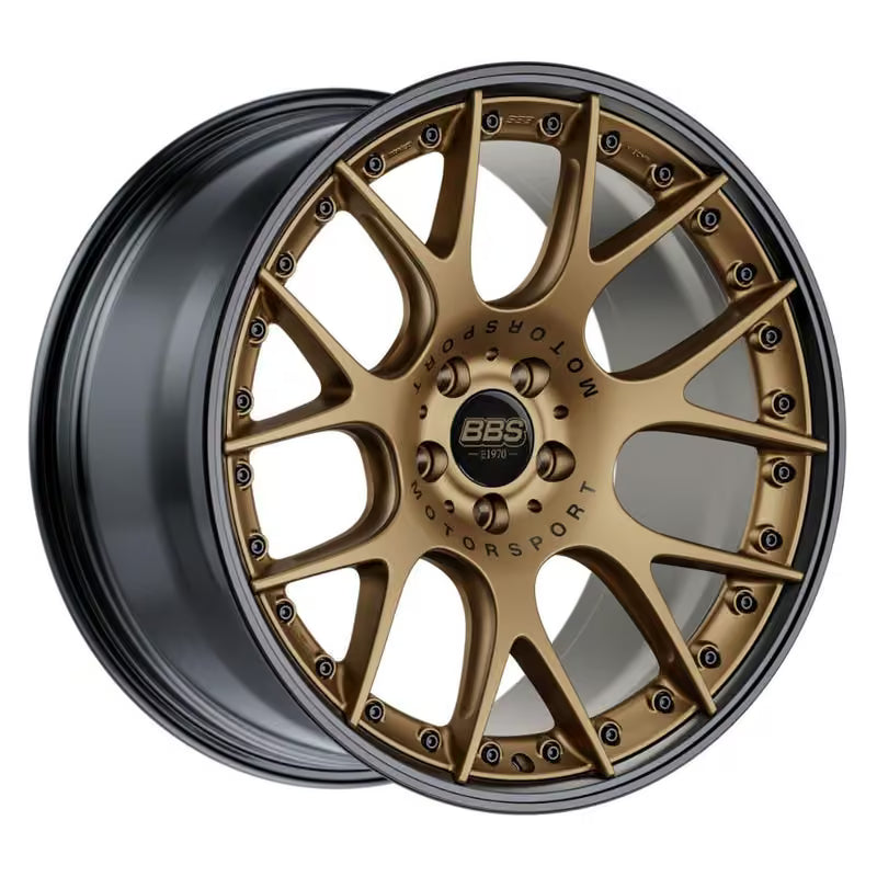 BBS CH-RII 21x9.5" 5x112 ET23, Bronze & Noir (CH602)