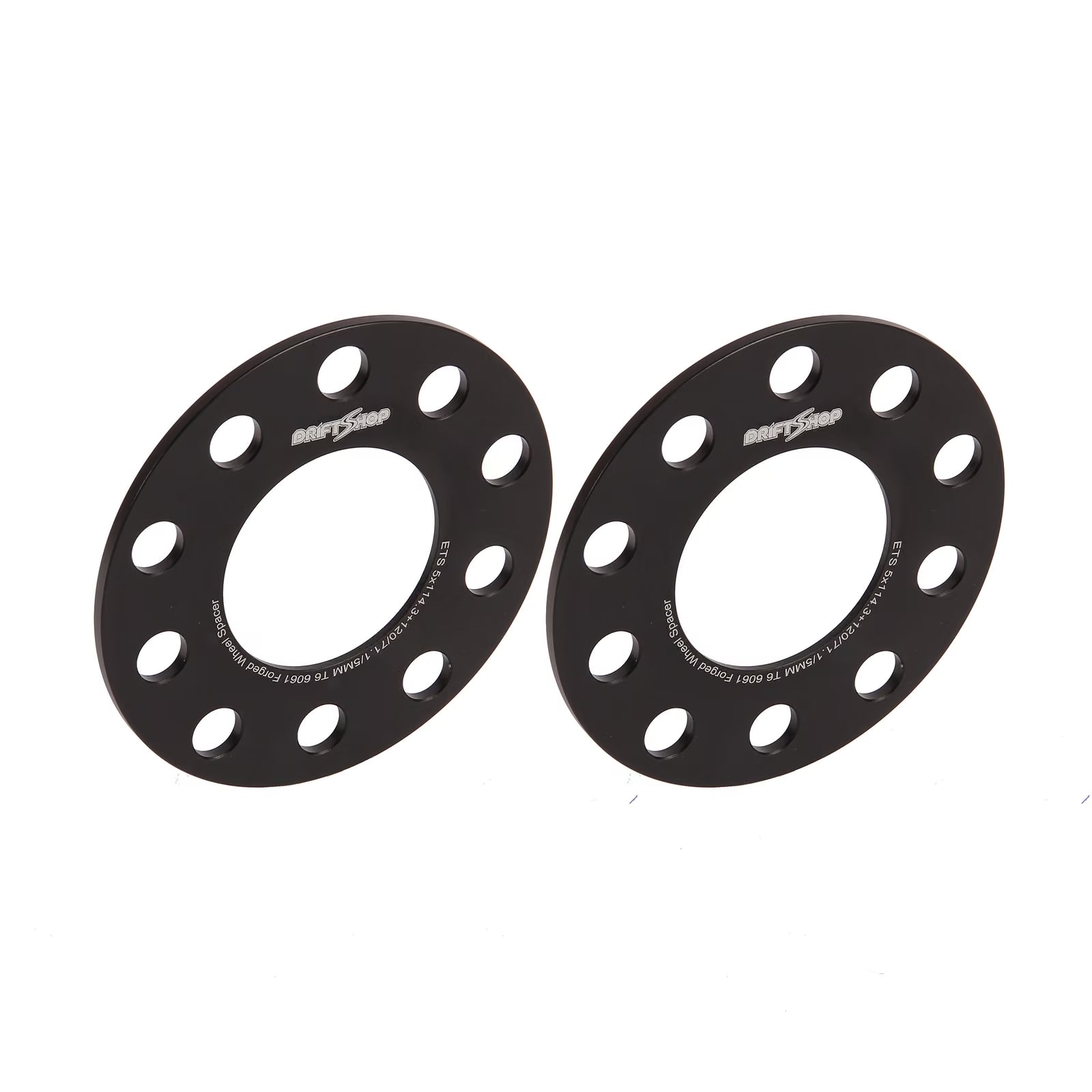 Tesla Wheel Spacers 5x114.3 & 5x120 - 5 mm (71.1)
