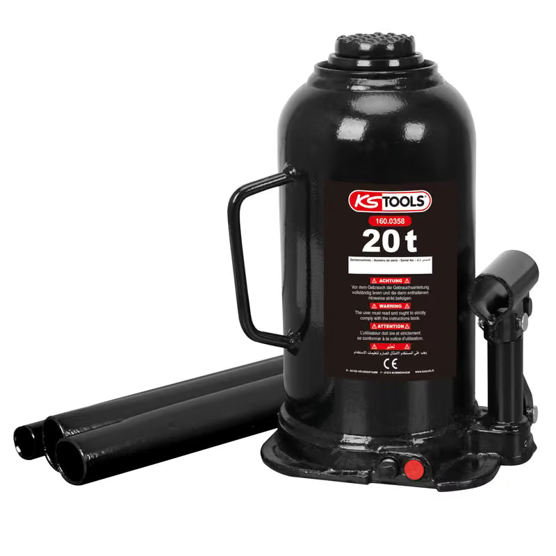 Hydraulic Bottle Jack, 20-Ton Capacity KS Tools – view 4