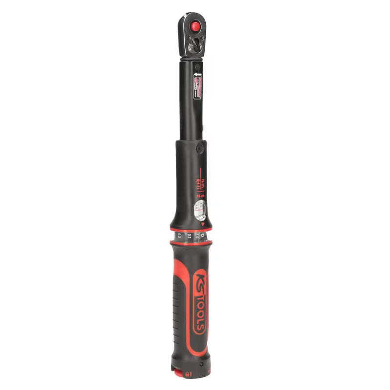 Clé Dynamométrique Ergotorqueprécision avec Inverseur, 1/4" - 5-25 Nm KS Tools
