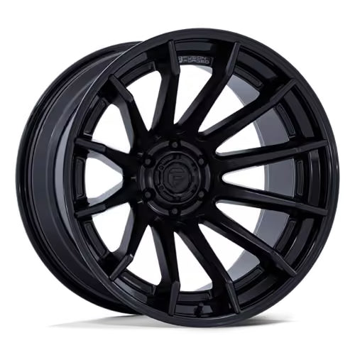 Fuel FC403 Burn 22X12 6x139.7 ET-44, Noir Mat, Rebord Brillant