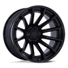 Fuel FC403 Burn 22X12 6x139.7 ET-44, Noir Mat, Rebord Brillant