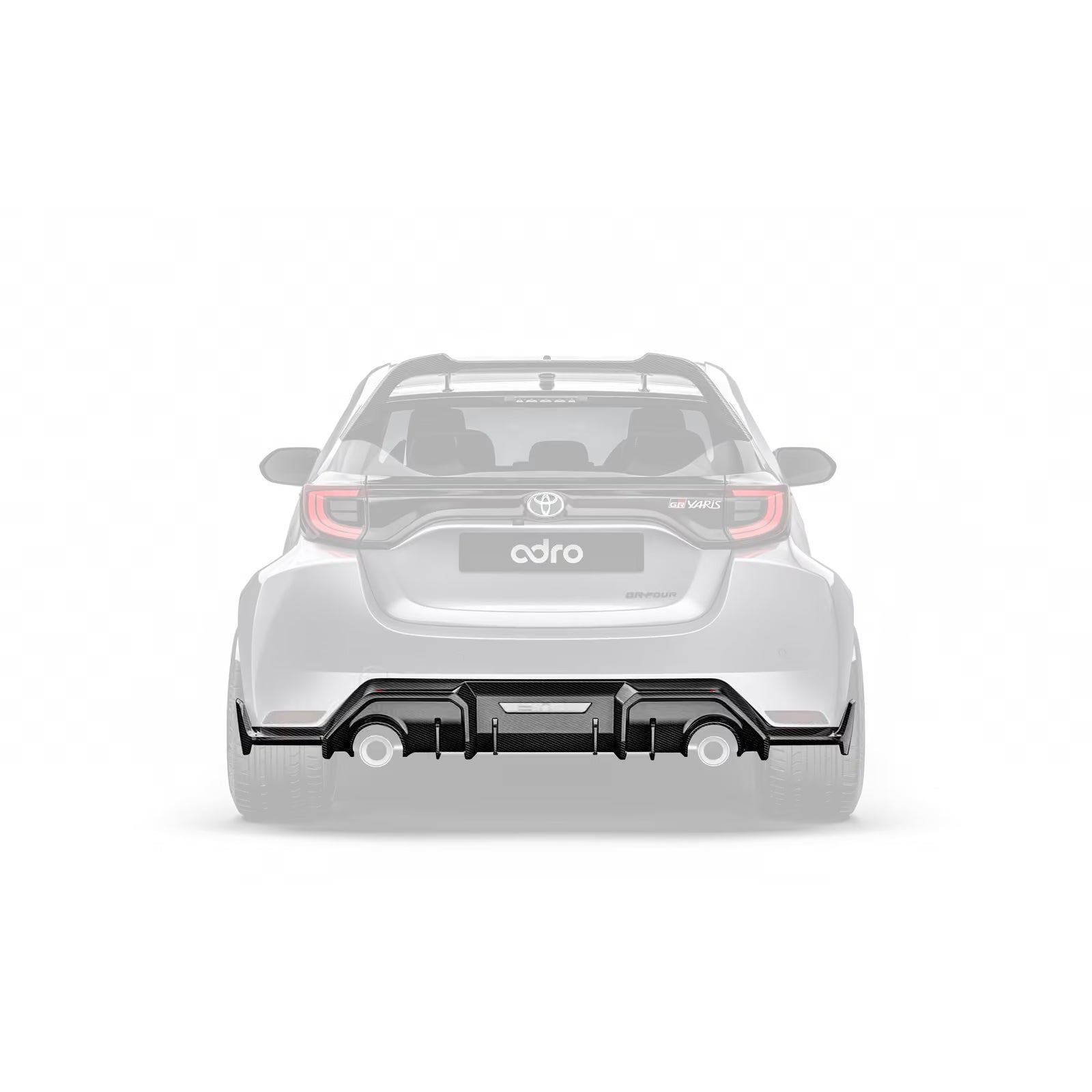 Diffuseur Arrière Adro pour Toyota Yaris GR (20-23)