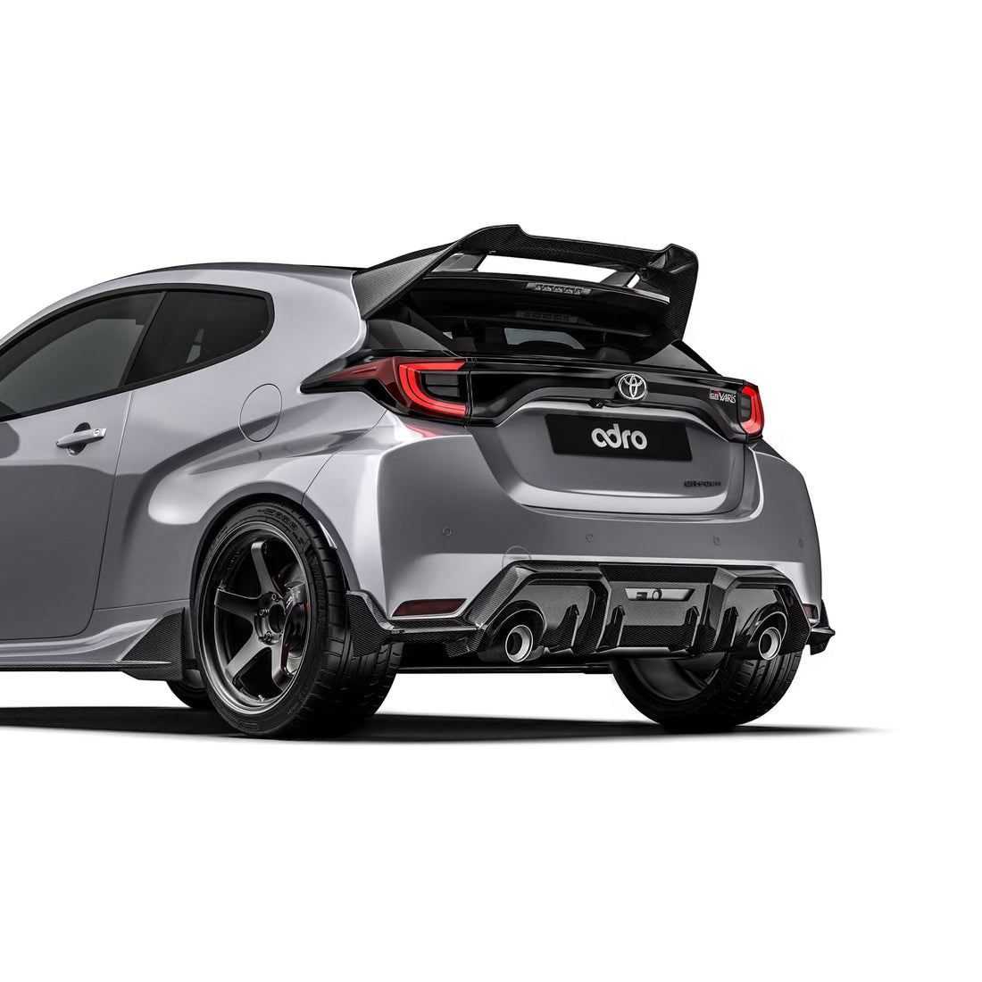 Alettone ADRO in carbonio per Toyota Yaris GR (2020+) – vista 2