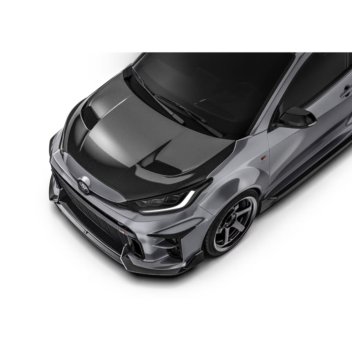 Capó de carbono Adro para Toyota Yaris GR (2020+) – vista 3
