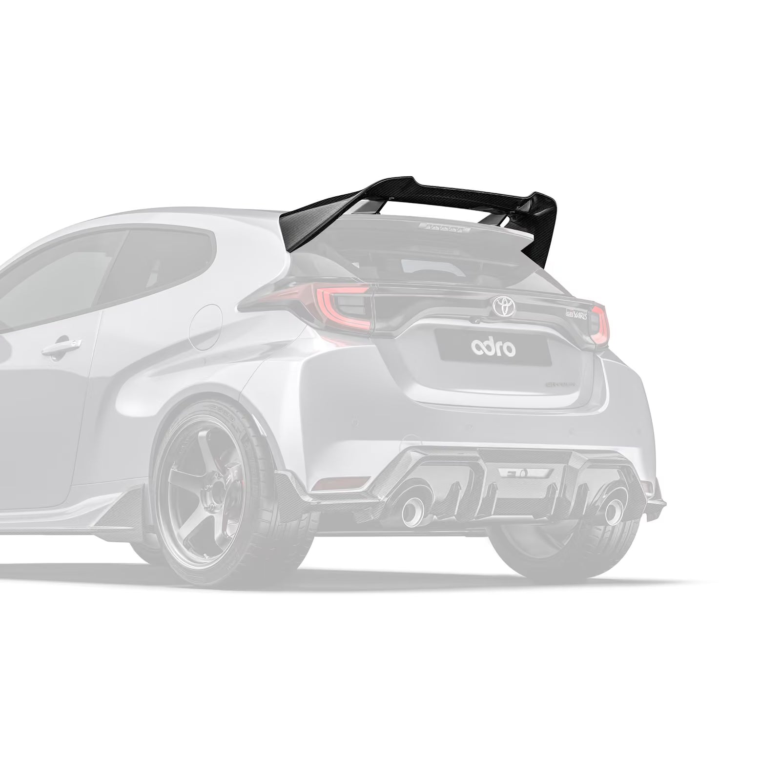 Aileron Adro en Carbone pour Toyota Yaris GR (2020+)
