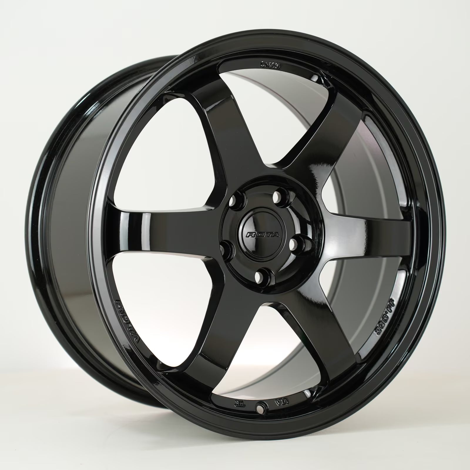 Rota Grid 18x8.5" 5x112 ET44, Noir Brillant