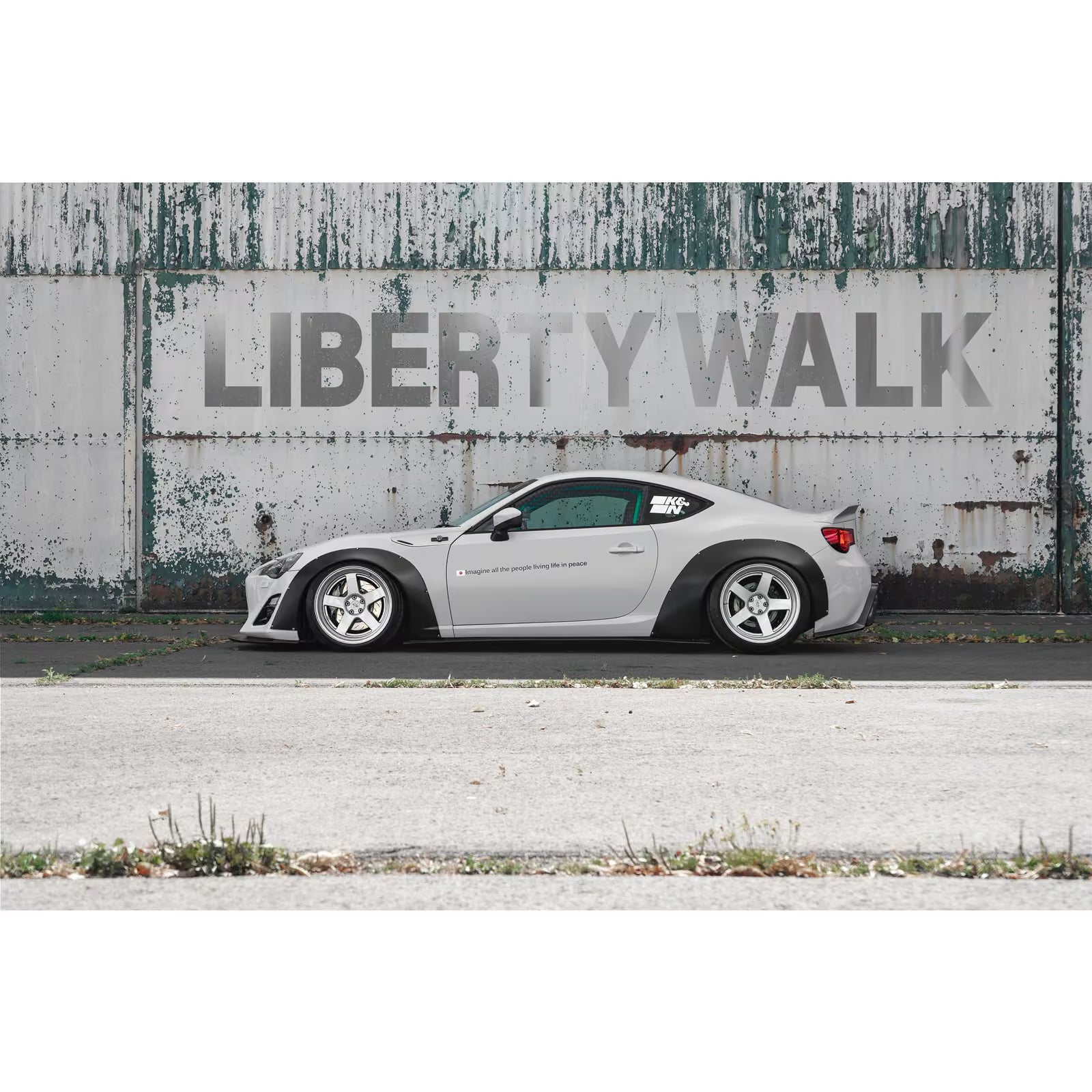 Kit Carrosserie Liberty Walk LB Nation Works Ver.2 pour Toyota GT86 (12-15)