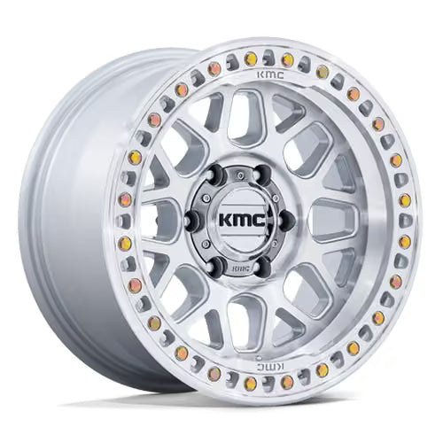 KMC KM549 GRS 17X8.5 6x139.7 ET0, Gris Argenté Poli