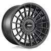 Rotiform LAS-R 17X9 BLANK ET30, Noir Mat