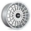 Rotiform LAS-R 17X9 BLANK ET30, Gris Argenté Brillant