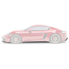 Bas de Caisse Adro pour Porsche Cayman 718