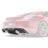Diffuseur Arrière Adro pour Porsche Cayman 718