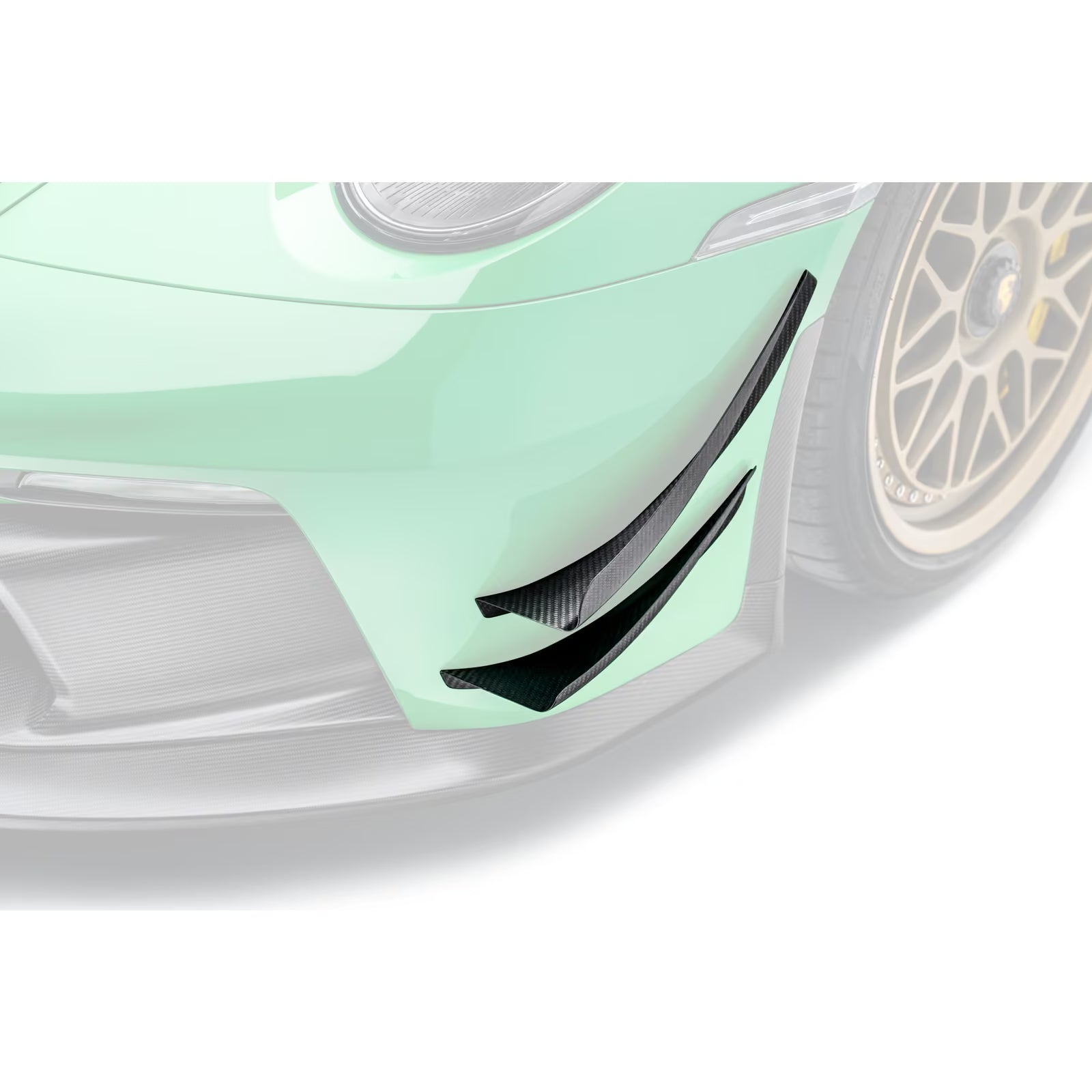 Canards de Pare-Choc Avant Adro pour Porsche 992 GT3
