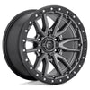 Fuel D680 Rebel 22X9 6x139.7 ET20, Gunmetal Mat, Anneau Noir