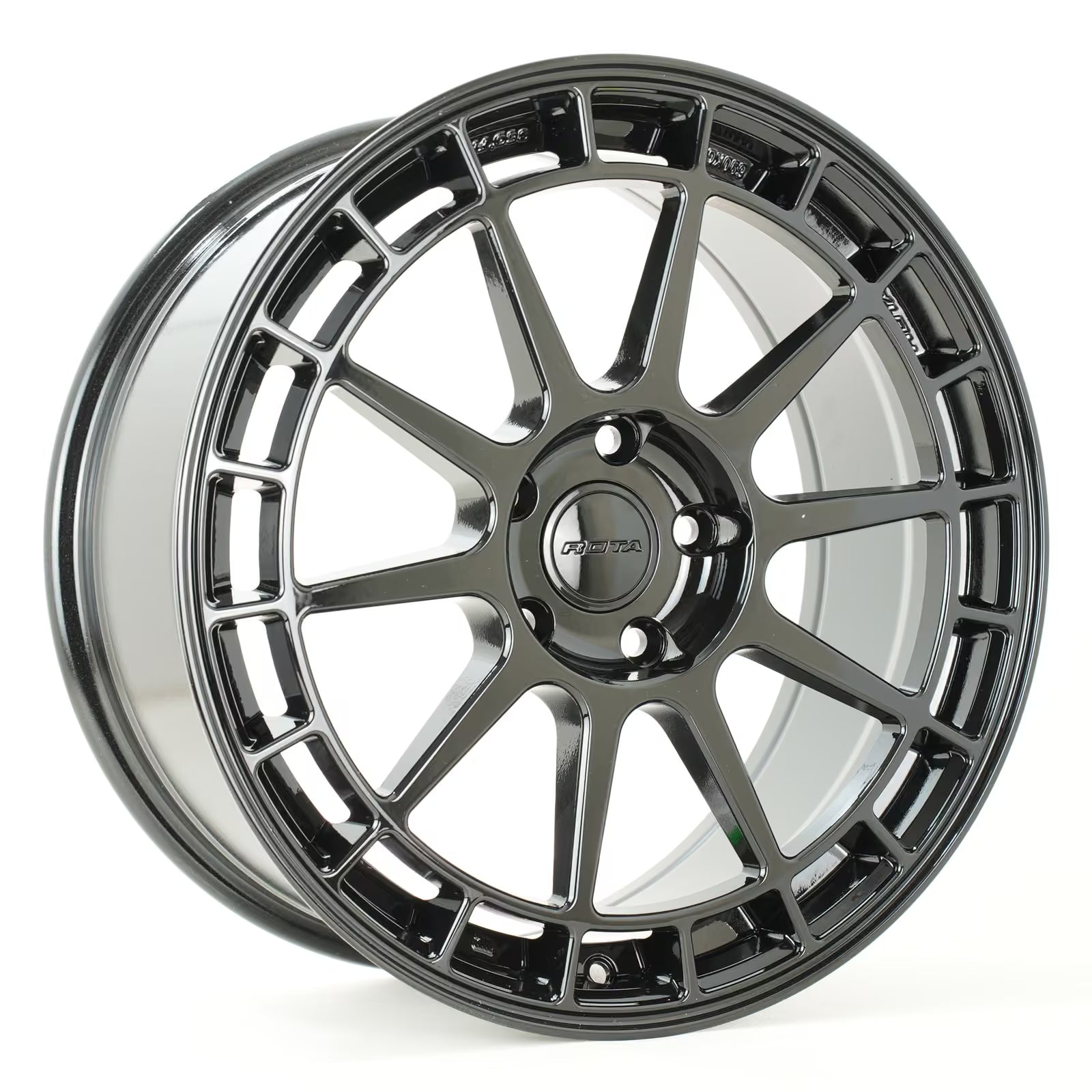 Rota Recce 18x8" 5x114.3 ET45, Noir Brillant