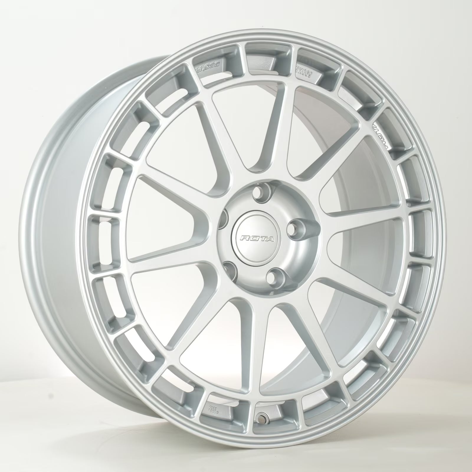 Rota Recce 18x8" 5x112 ET45, Gris Argenté