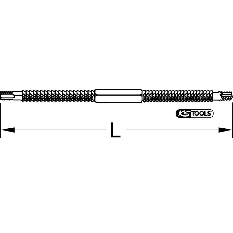 Outil à Restaurer le Filet, Métrique KS Tools