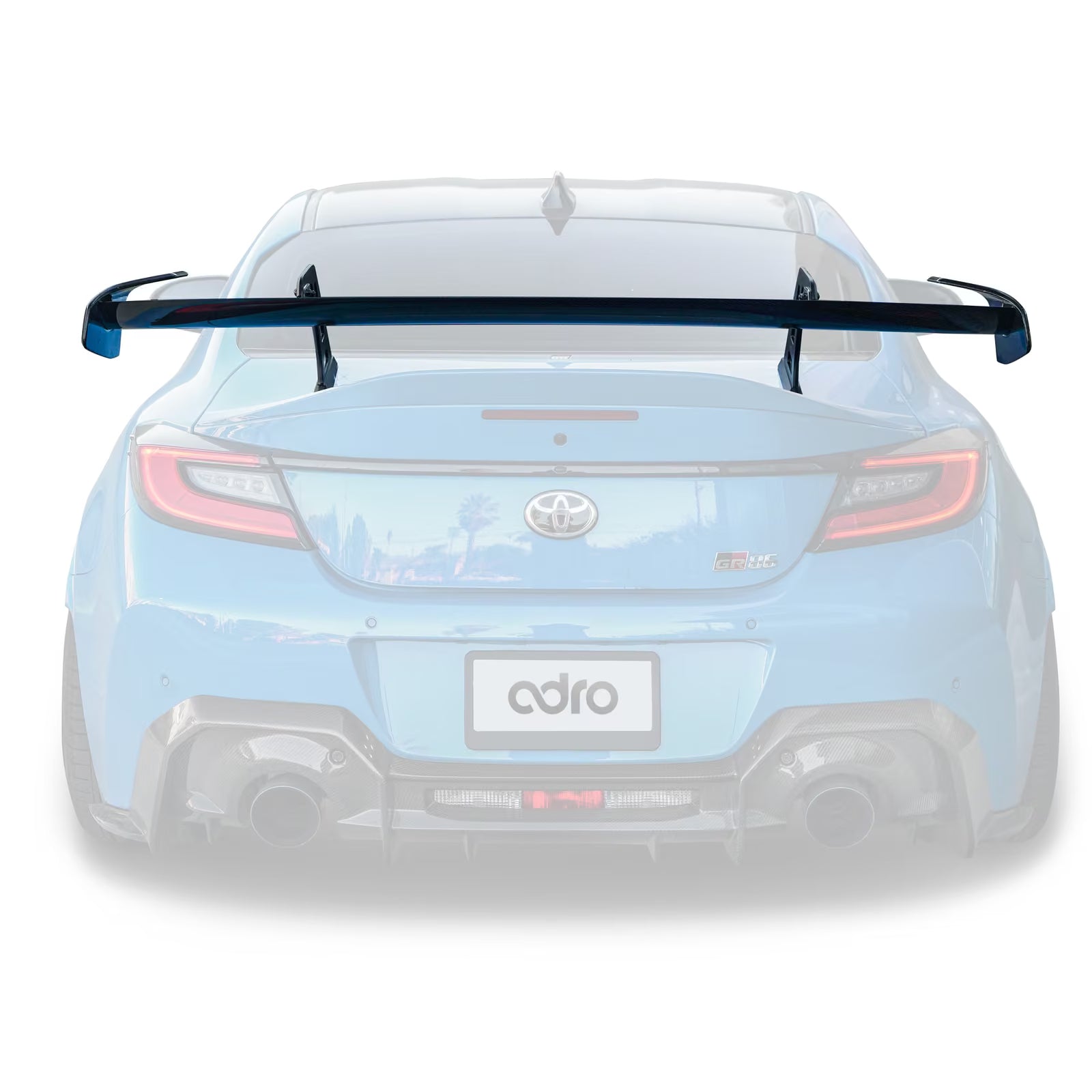 Aileron Adro AT-R1 "Swan Neck" en Carbone pour Toyota GR86