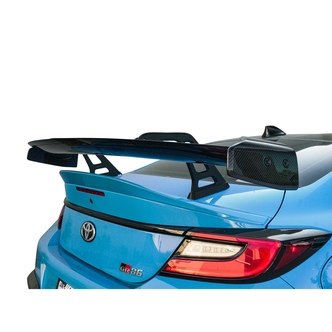 Aileron Adro AT-R1 "Swan Neck" en Carbone pour Toyota GR86 – vue 3