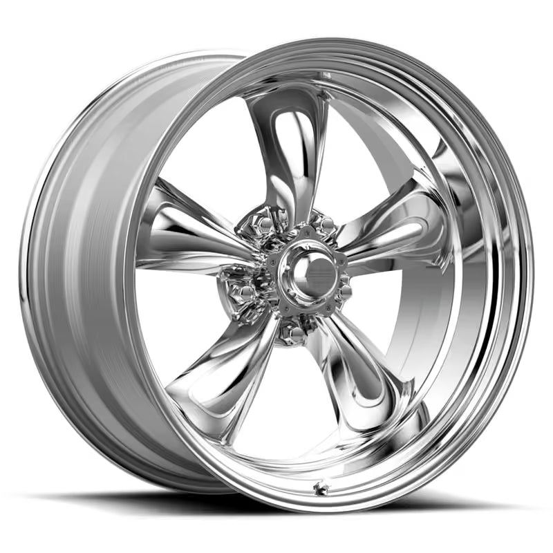 American Racing Vintage VN515 Torq Thrust II 20X10 BLANK ET6, Chrome / Poli